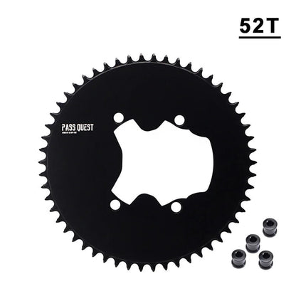 PASS QUEST 110 bcd chainring for Shimano ULTEGRA r8000 R8100 Narrow Wide road bike plate single dishe 54T 50 34T 52 36 53 39