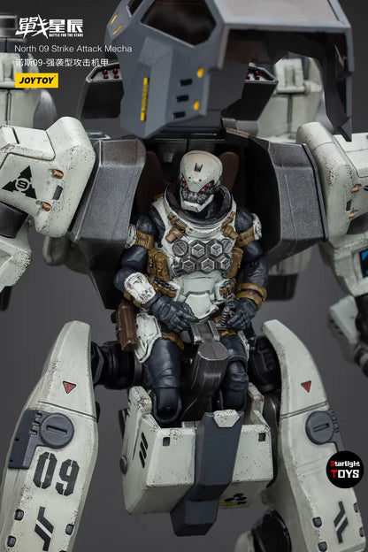 JOYTOY 1/18 Action Figure North 09 Strike Attack Mecha Toys Model Collection Gifts