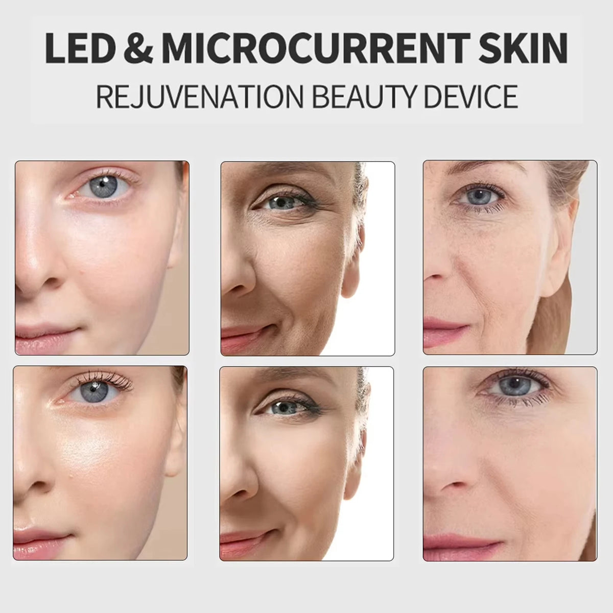 Age-R Booster H Skin Care Facial Home Beauty Device Facial Skin Care Tools Anti Aging Microcurrent Lift Face Care Therapy