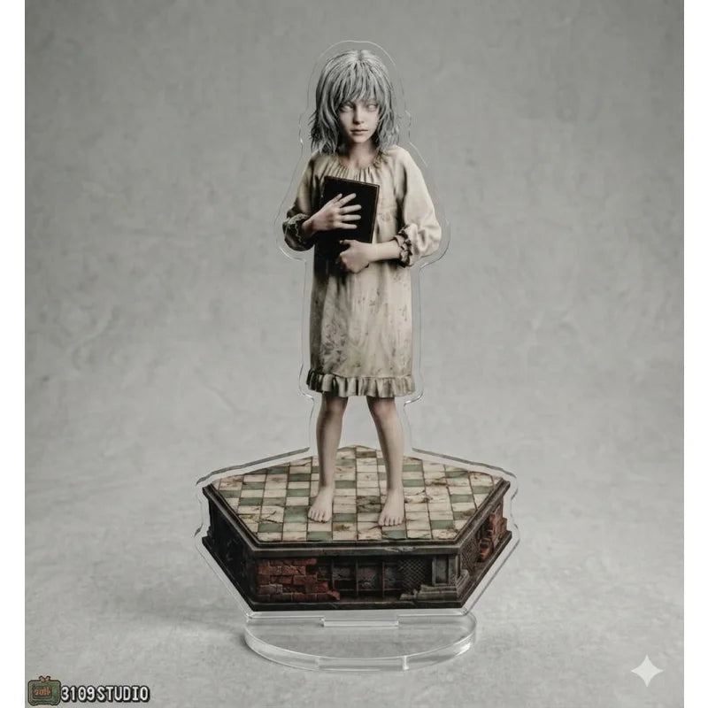 Resident Evil Game RE Ashley Leon Jill Acrylic Figure Stand Character Desktop Model Plate Display Prop Pendant Fan Gift Keychain