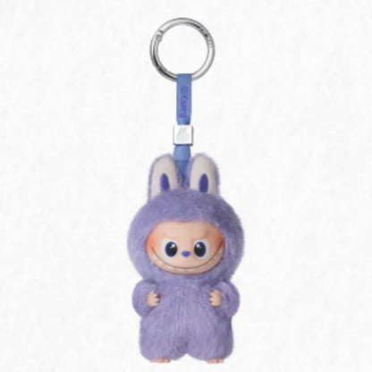 Genuine Pop Mart Pin For Love Labubu V4 The Monsters Blind Box Cute Keychain Christmas Mystery Gift