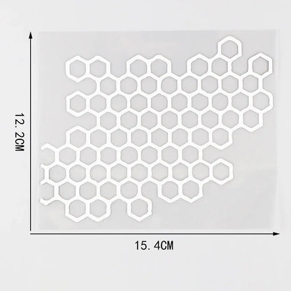 Motorcycle sticker Personalized Honeycomb body decoration stickers for car refit creative body stickers