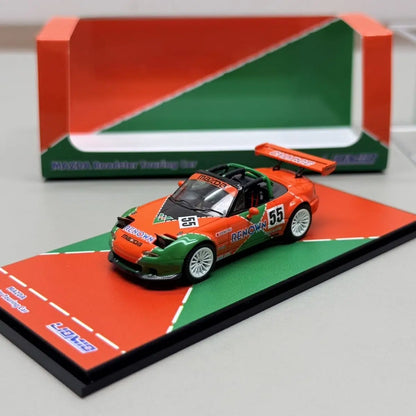 LM 1/64 MX5 Roadster Touring Car Alloy Racing Car Diecasts & Toy Vehicles Car Model Miniature Scale Model Car For Children