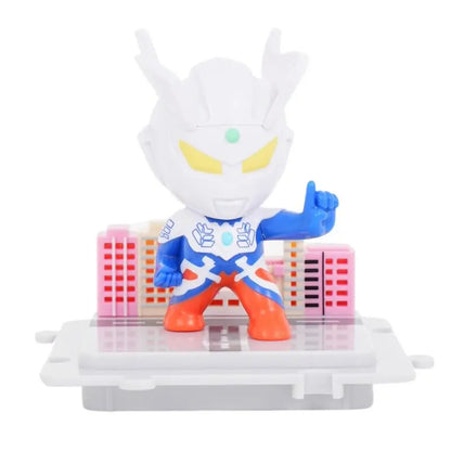 Genuine Ultraman Monster Anime Cool Blind Box Corner Bumper Action Figure Decoration Toys Birthday Gifts Night Light Kids Boy