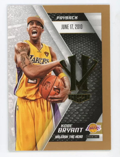 Panini 2015-16 Kobe Bryant HeroVillain NBA Basketball Trading Cards Complete Set with Rare Parallels for Hardcore Collectors