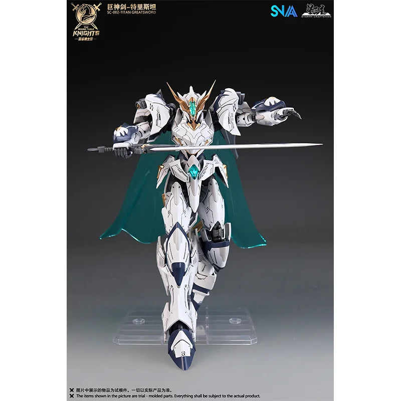 In Stock SNAA TRISTAN 1/144 Toys SC-002-Titan Greatsword The Round Table Knights Assembly Model Kit Action Figure Robot Gifts