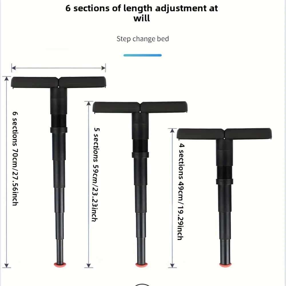 Portable Telescopic Folding Stool Compact as Thermos Multi-section Retractable Design Useful for Camping Hiking Travel Commuting