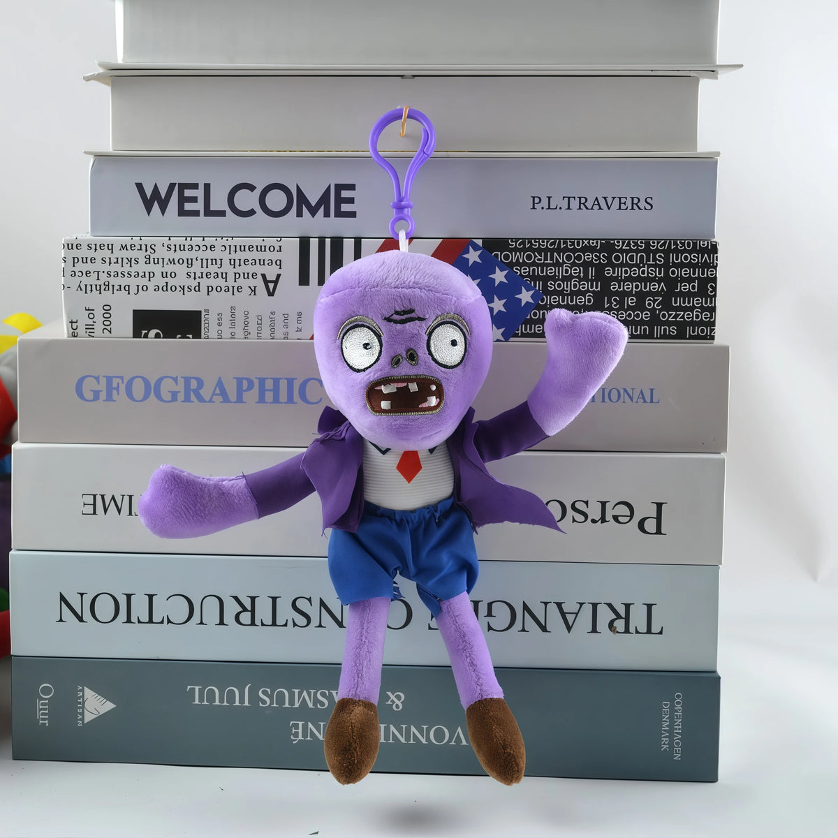 2025 New Style Plants vs Zombies Plush Pendant Cute SunFlower Peashooter Chomper Bag Keychain Decoration Stuffed Doll Kids Gift