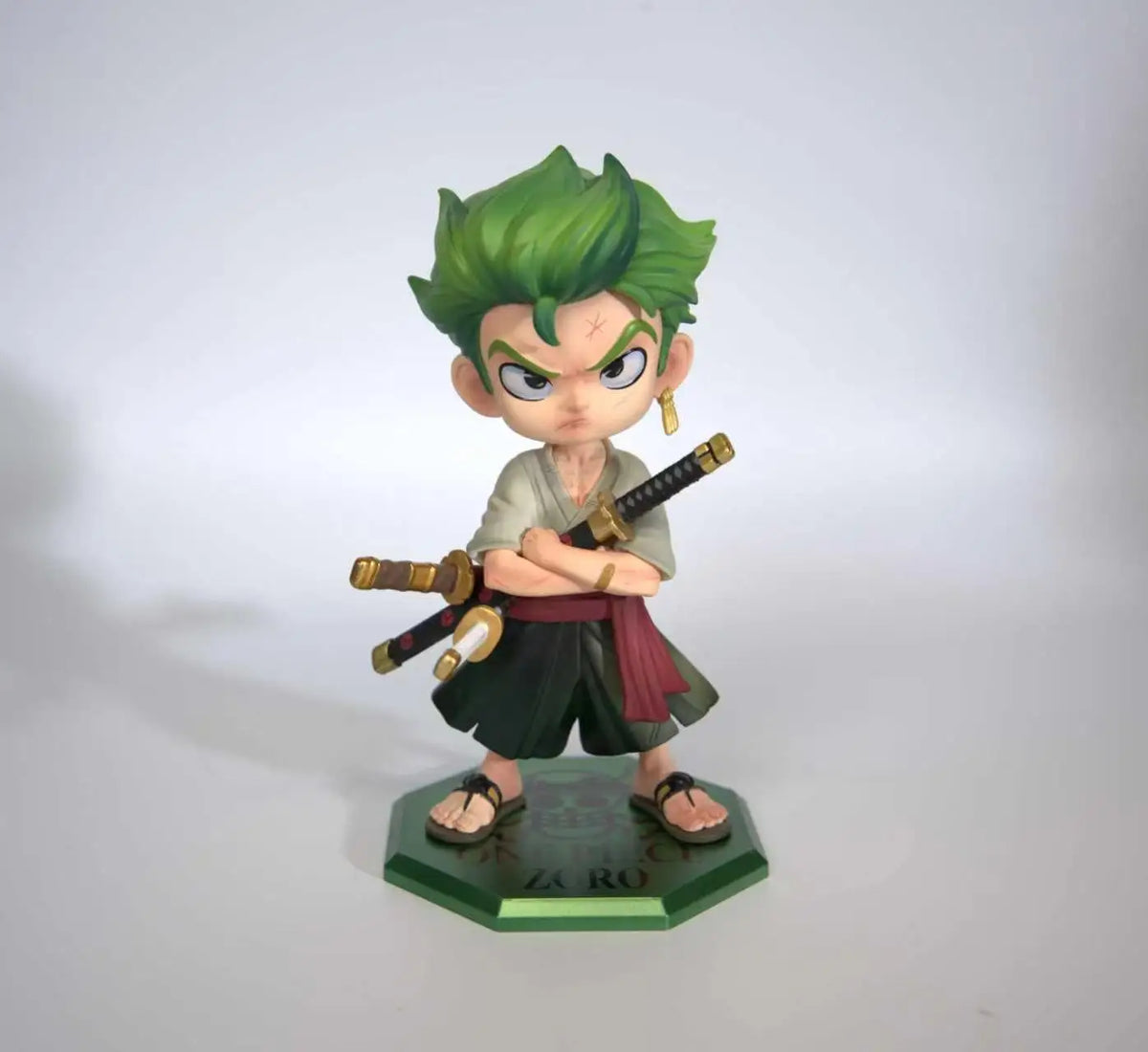 14cm Anime One Piece Luffy Figures Q Version Zoro Sanji Action Figure Pvc Collectible Model Toys Gifts