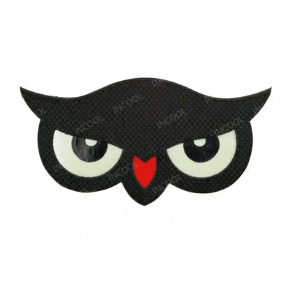 Cat Eyes Glow In Dark Patches Infrared IR Reflective Rubber Appliqued For Hats Helmet Uniform Backpack
