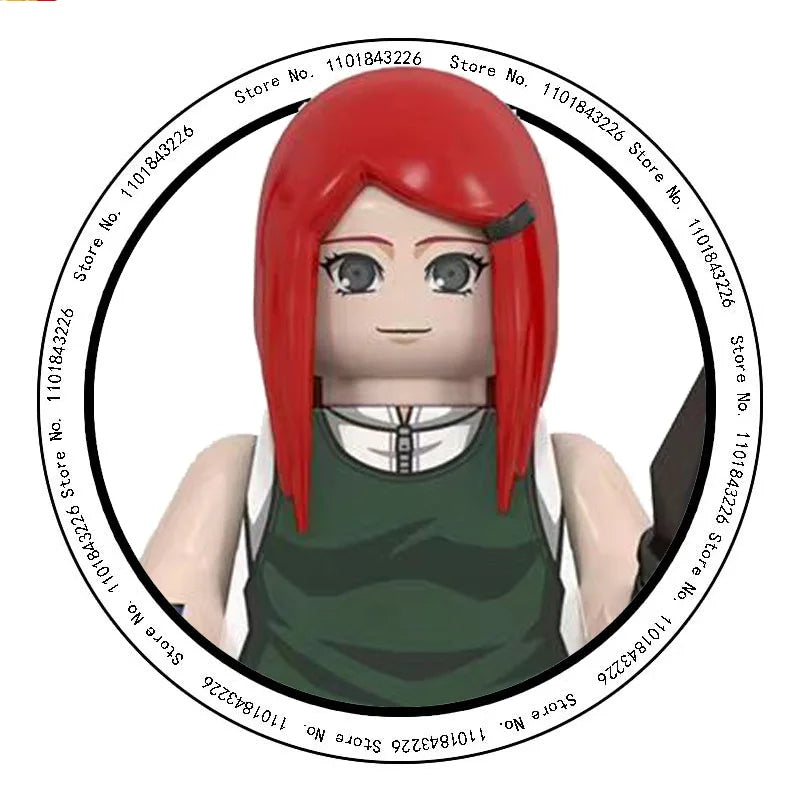 WM6152 Naruto Building Blocks Ootutuki Momoshiki Mitsuki Gaara Namikaze Minato Tobirama Action Figure Accessories For Kids