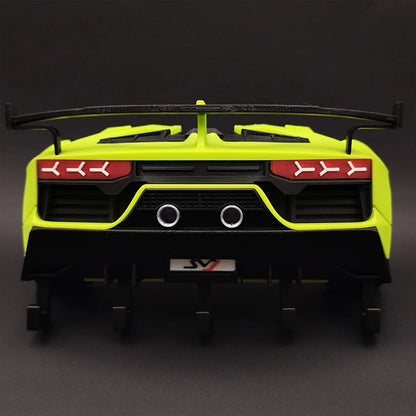 Classic Hypercar SVJ Mini Race Car Keyring hook Hanging Automobile Culture Home Wall Art Decor Car Model Ornament Gift