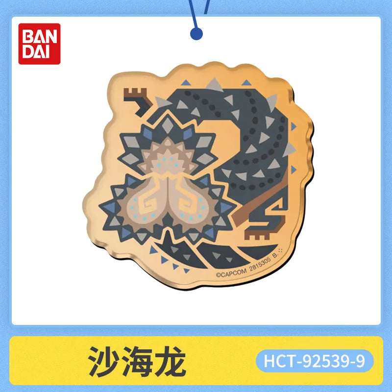 In Stock New Monster Hunter Refrigerator Magnet Fridge Decoration Collectible Creative Model Toys Anime Periphery Friend Gift