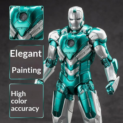 Zd Toys Marvel Iron Man Mk31 Action Figure Movable Joints Collectible Model Desktop Decoration Gift For Fans