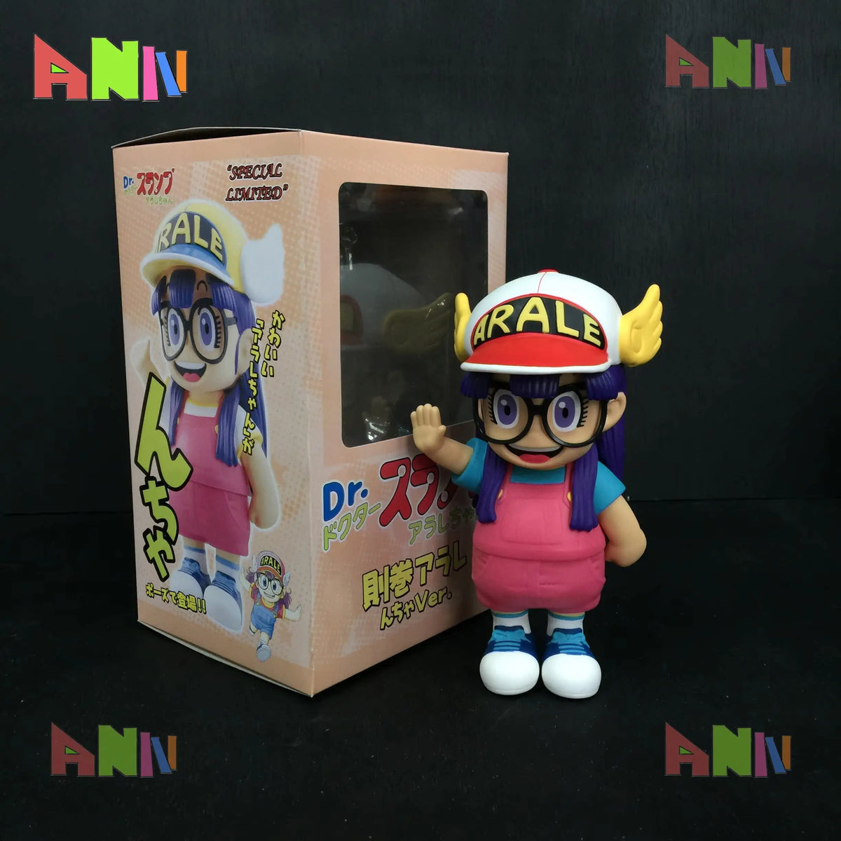 16cm Arale Anime Figure Special Edition Dr Slump Cartoon Stupid Superman Little Child Kawaii Statue Doll Decoration Toy Gift