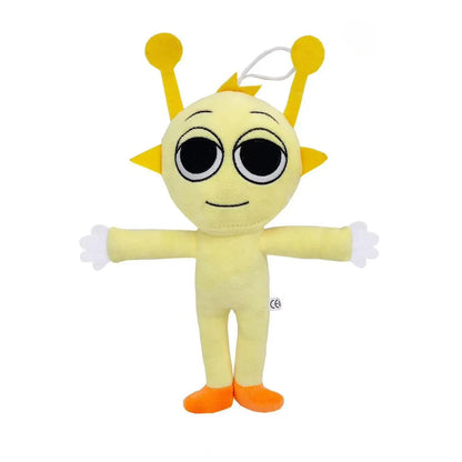 Sprunki Plush Toys Sprunki Plush Doll Sprunki Game Cartoon Pillow Kids Birthday Gifts Stuffed Dolls Christmas Gift