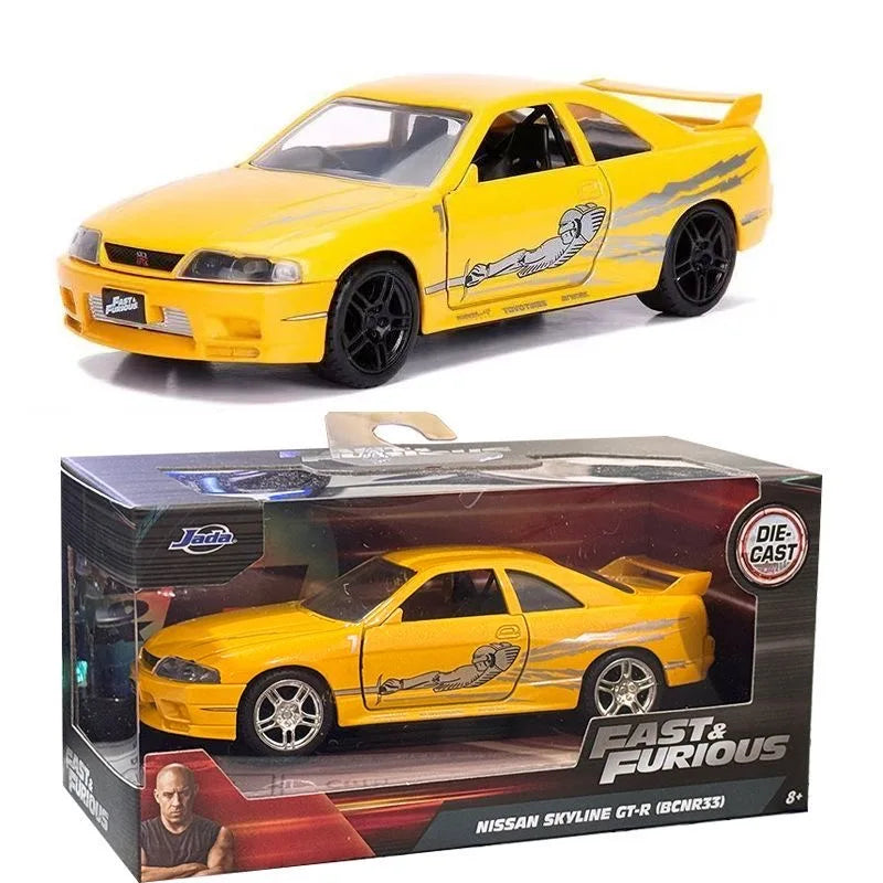 JADA 1:32 Sports Car Off-road Vehicle Alloy Die-cast Car Model Collection Ornaments Adult Gift Toy Display