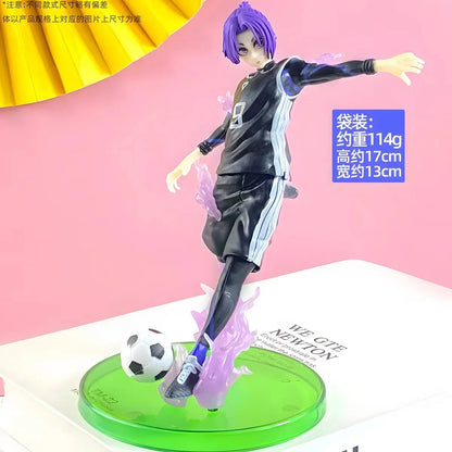 Blue Lock Anime Character Doll Isagi Yoichi Nagi Seishiro Bachira Megauru Mikage Reo Children's Gift Action Character Model Toy