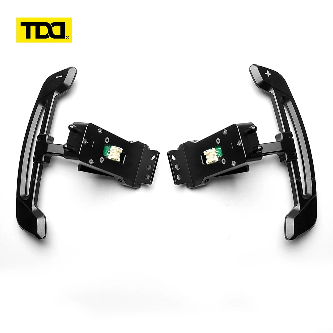TDD Aluminum Alloy Magnetic Paddle Shifters For Porsche 718 Cayman GT4 991 Panamera 971 911 997 Steering Wheel Shift Paddle
