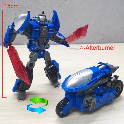 Computron 5IN1 Combiners Transformation Toys Scattershot Nosecone Strafe Afterburner Action Figure Deformed Robot Anime Model