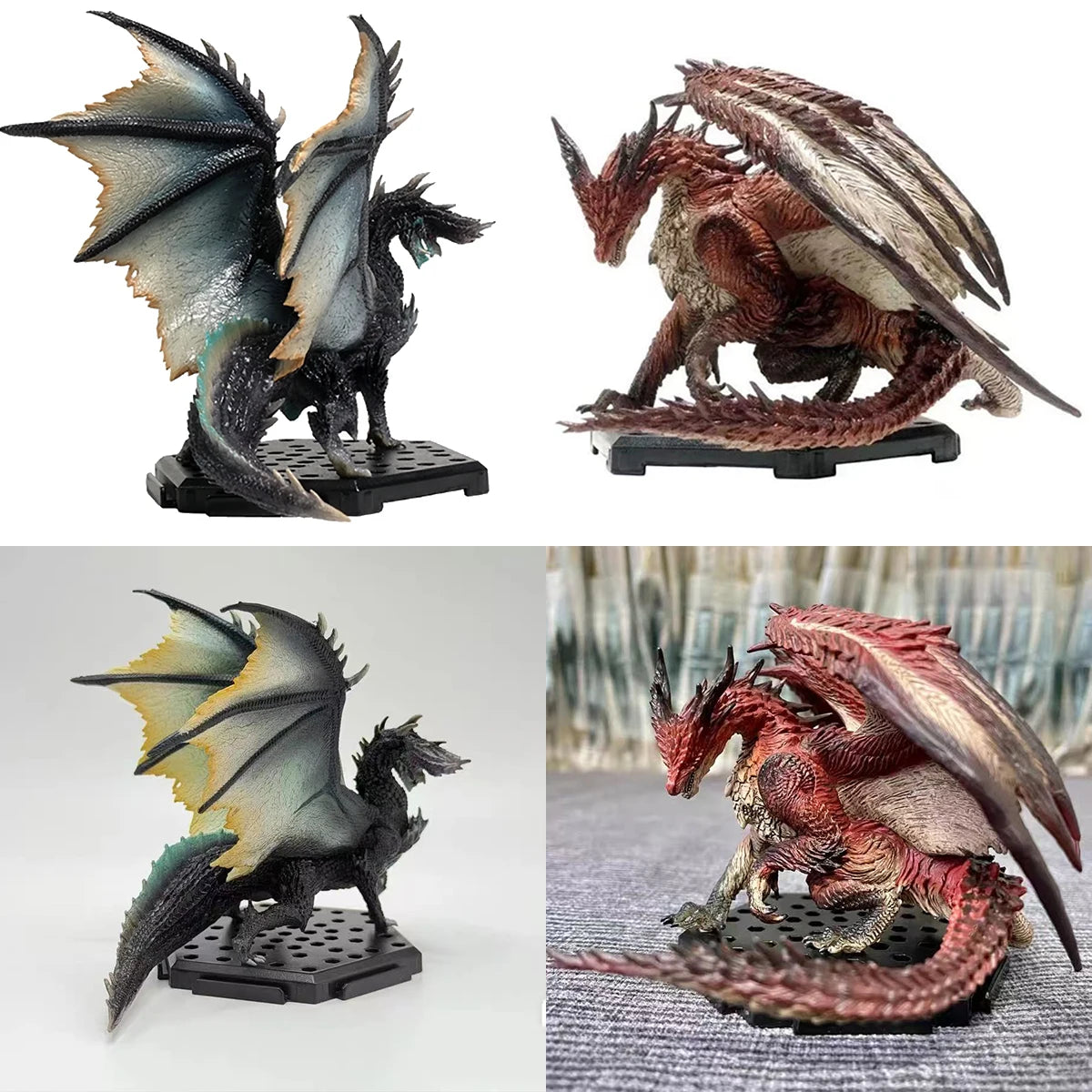 Monster Hunter CFB Standard Model Plus Alatreon Safi'jiiva Action Figure Game Character Collectible Model Toy Home Decor Gift
