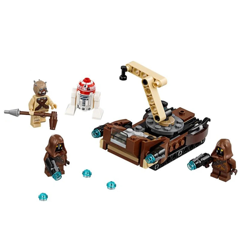 Limited Edition Star Wars Elite Clone Troop and Assault Robot 9488 with Mannequin Boy Assembled Model