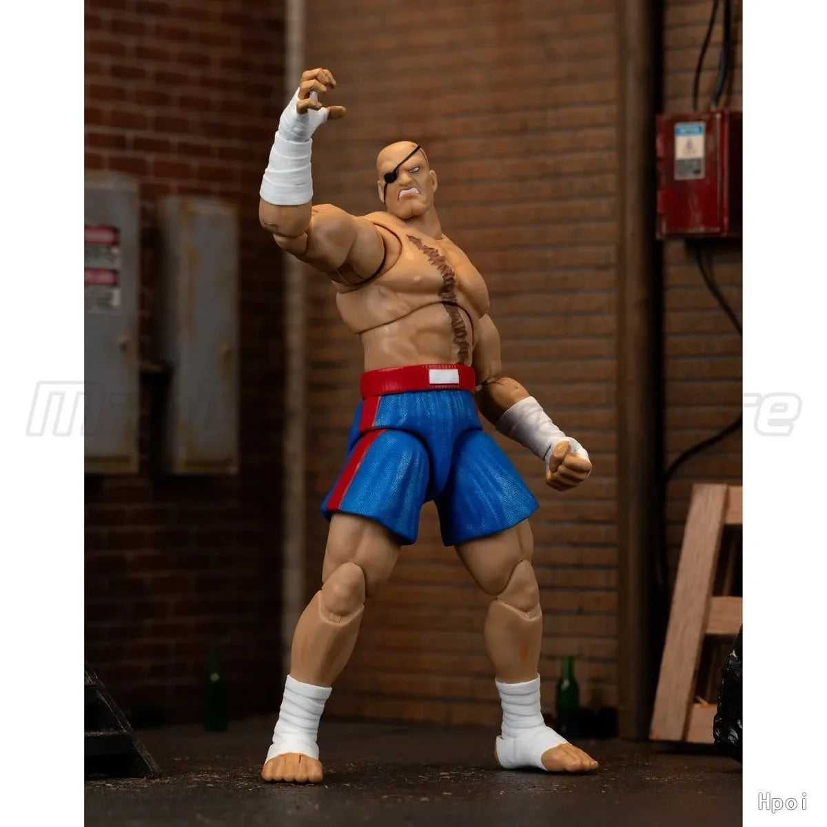 【MT】Original Jada Toys Ultra Street Fighter II The Final Challengers Sagat Deluxe Edition 1/12 Action Figure Toys Gift