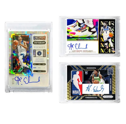 DIY Custom NBA Basketball Autograph Refractor Jersey Patch Cards Stephen Curry LeBron James Kevin Durant Fan Collectible Gift