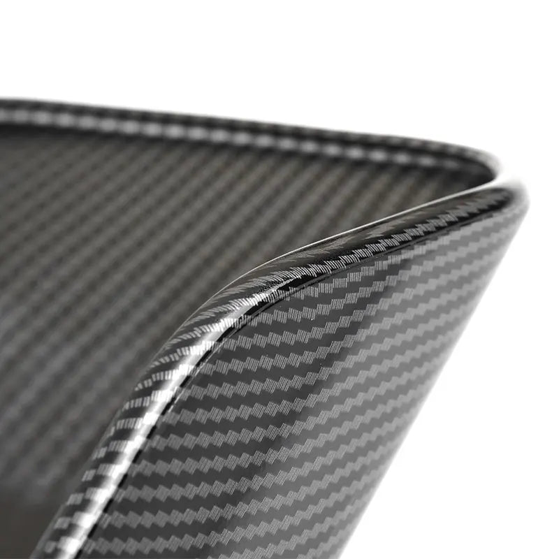 For Porsche Cayenne 2011 - 2017 Car Center Console Armrest Storage Box Protective Cover ABS Carbon Fiber Interior Accessories