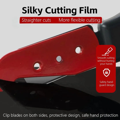 TOFAR Safety Car Vinyl Cutter Paperback Slitter Knife Wallpaper Car Wrap Stickers Carbon Film Cutting Tool Set with Metal Blades
