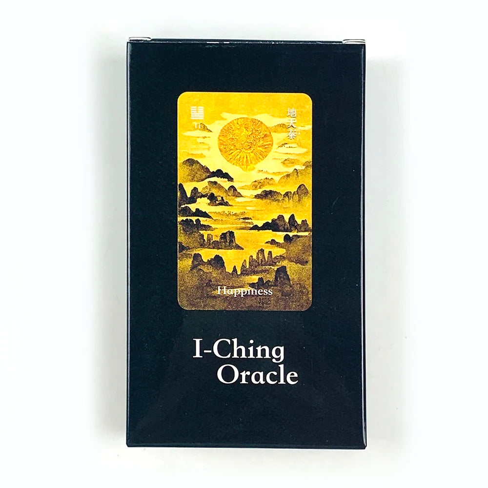 New Oracle Cards I-Ching Cards Game A 64 Cards Of Chinese Landscape Beauty, Showcasing China, Understanding China Cards