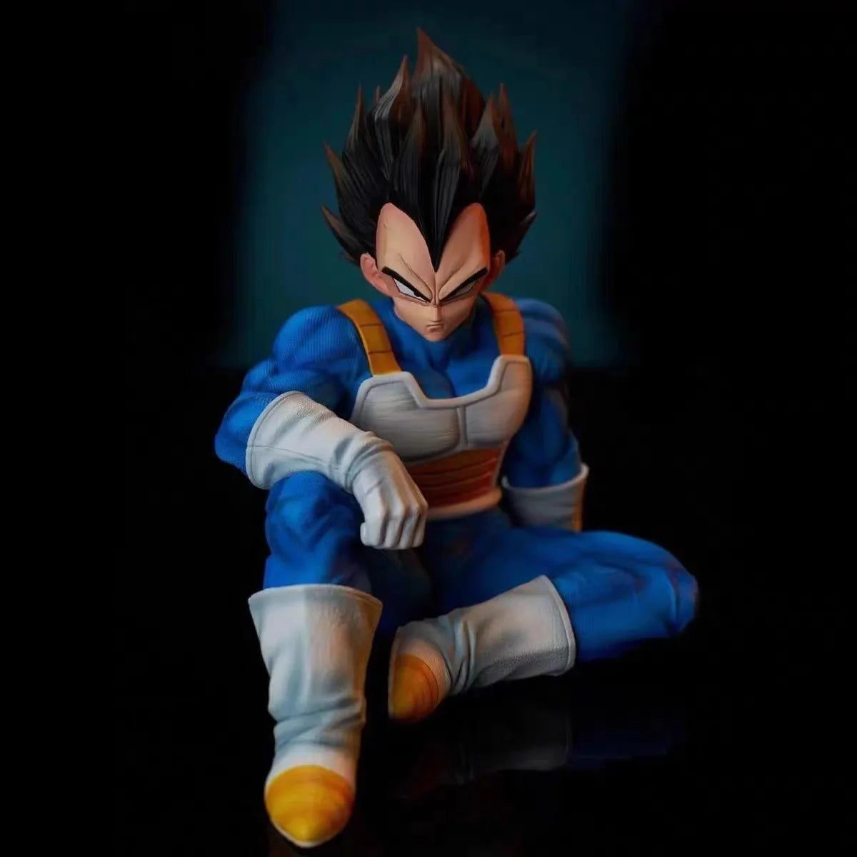 Dragon Ball Saiyan Sitting Vegeta Proud Anime Figure Wholesale Statue Model Ornament