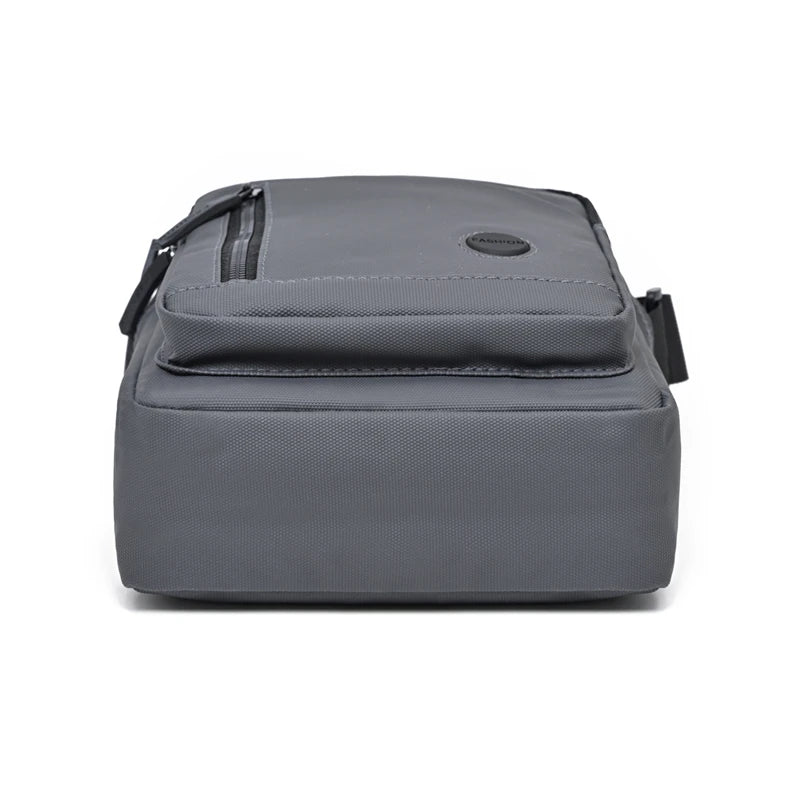 Messenger Bag for Men Oxford Cloth Compact Multi Layer Pocket Business Casual Travel Everyday Crossbody Shoulder Bag