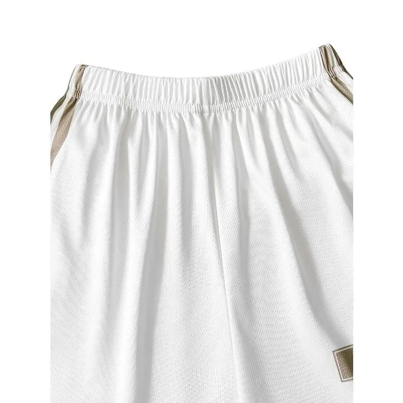 One Piece Straw Hat Pirates Wave Mesh Shorts Men Women Summer Quick Dry Breathable Sports Gym Casual Jogger Shorts