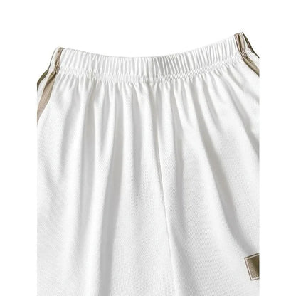One Piece Straw Hat Pirates Wave Mesh Shorts Men Women Summer Quick Dry Breathable Sports Gym Casual Jogger Shorts