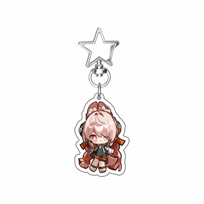 New Hot Game Zenless Zone Zero Keychains Pendant Car Ellen Joe Seth Lowell Jane Doe Von Lycaon Nicole Fans cosplay Gifts