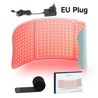 510K/CE Red Light Therapy Pad 660nm 850nm for Body Pain Relief, Large 30x12inch Mat with Timer - Hello Face L7 Tri-Chip