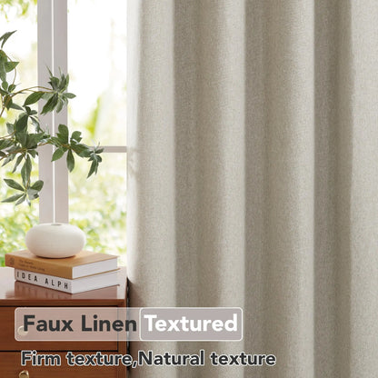 350cm Height Custom Made 100% Blackout Curtains Extra Long Noise Reducing Curtains Bedroom Living Room Curtains