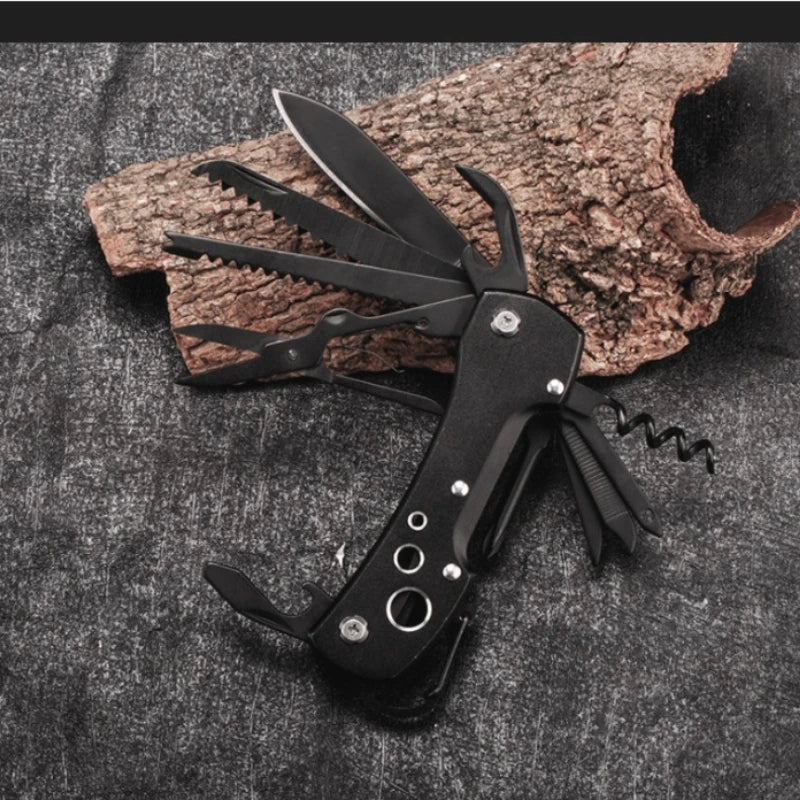 Multi Functional Pliers Outdoor Tool Pliers Foldable Multi PurposeCombinationScissors Stainless Steel Emergency Equipment Pliers