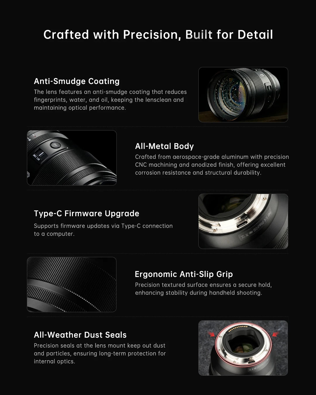 7artisans AF 135mm F1.8 Standard Prime Auto Focus Mirrorless Camera Lens for Humanities Photography with Sony FE Nikon Z L-mount