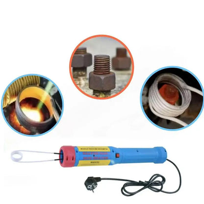 NEW 1100W Mini Flameless Magnetic Induction Heaters 110V/220V Car Bolt Remover Repair Tools  with 3/8Coils