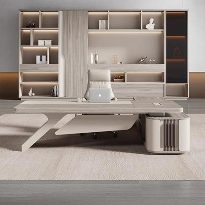 Unusual Executive Office Desk Creativity Drawers European Boss Computer Desks High End Designer Escritorio Oficina Furniture
