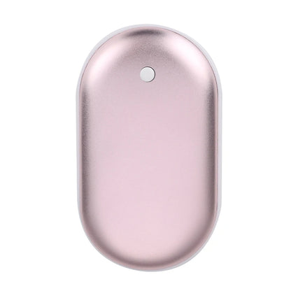 Warm Hand Treasure Ultra-TDouble Sided Hand warmer with Fast Heating and Three Levels of Temperature. Compact Pocket Hand warmer