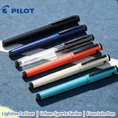 Japan PILOT Fountain Pen M/F Alloy Nib Ergonomic Grip F/M Nib Calligraphy Pens Luxury Daily Writing Drawing Signature Stationery