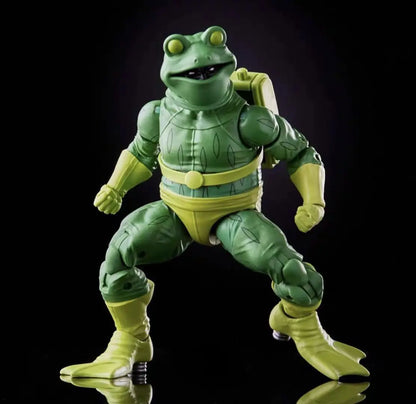 Original Hasbro Marvel Legends Frog Man Anime Figure Model Gift Toy