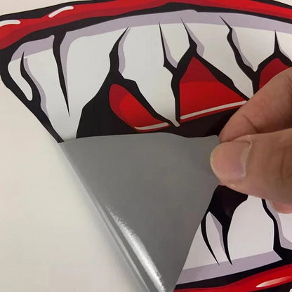 Motorcycle Modification Accessories Shark Decoration Decal Reflective Waterproof Sticker For PIAGGIO GTS GTV 300 GTA Scooter She