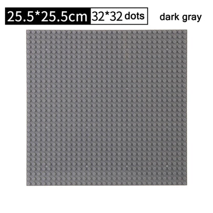 City Road Street Baseplate Straight Crossroad Curve T-Junction Building Blocks Base Plates Construction for Children Kids