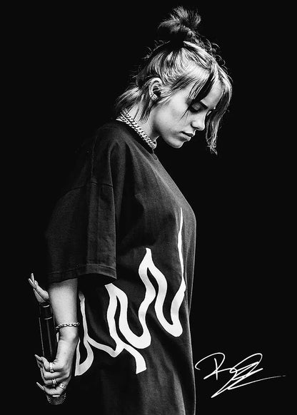 Hot High Burning Singer B-Billies Series Poster Print Canvas Art Picture Home For Living Room Wall Decor Gift Frameless Painting