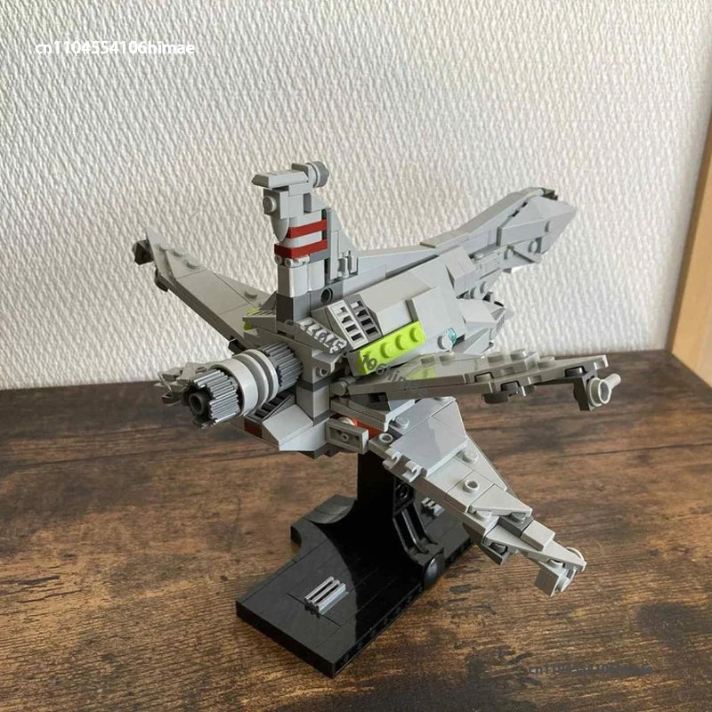 NEW Star Fox Great Fox Midi-Scale Building Block Model DIY Spaceship Military Sci-fi Movie Assembly Brick Kid Toy Christmas Gift