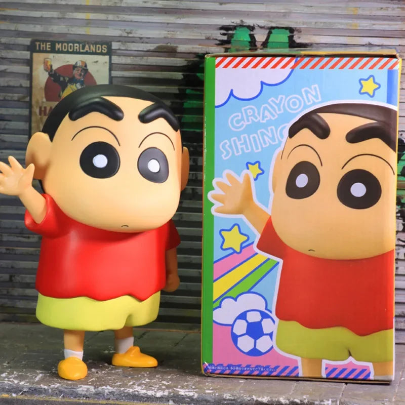Crayon Shin-chan Action Figure Toys Anime Shin Chan Figuras Kawaii Doll Collection Model Ornaments GK Statue Gift for Children